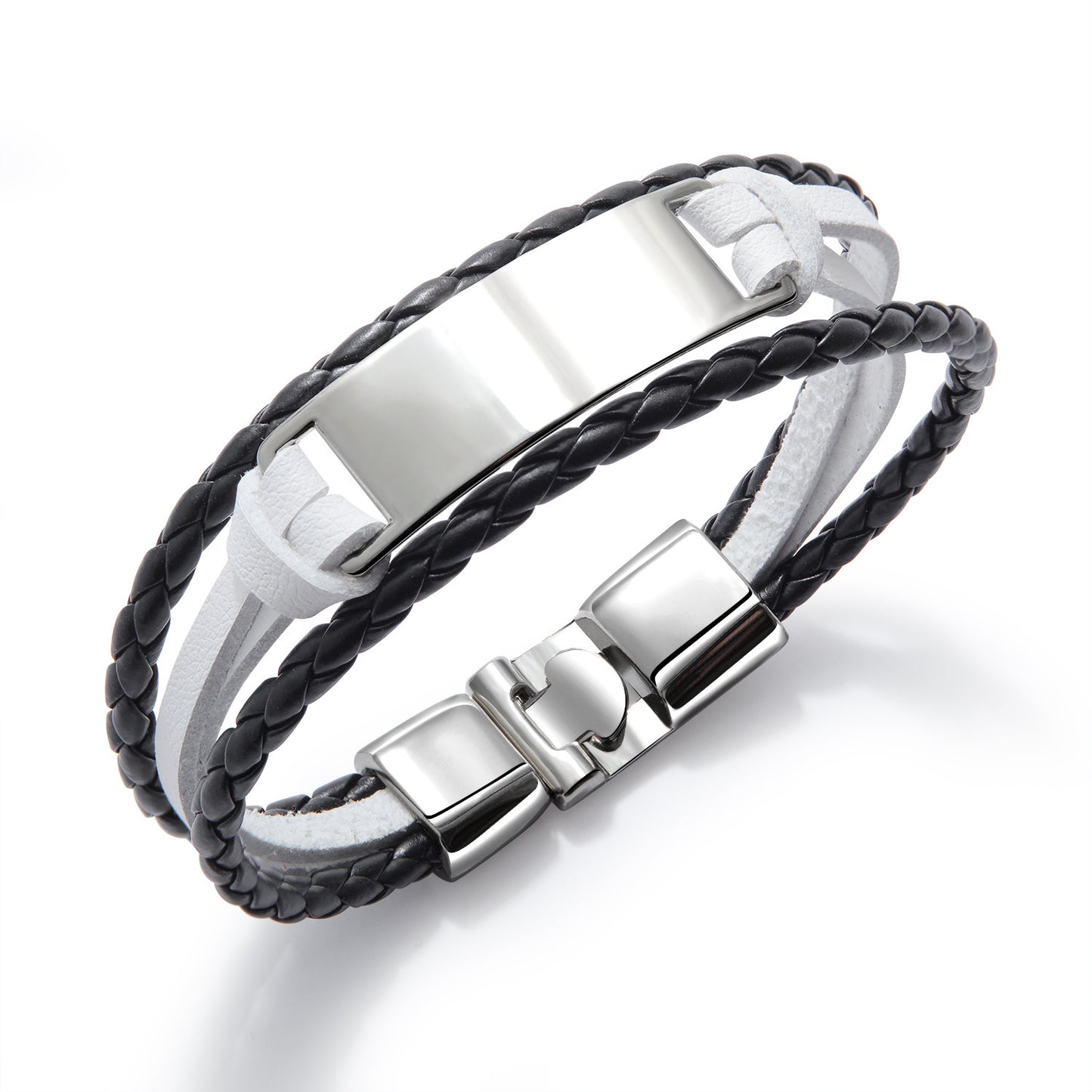 Mehrreihige PU-Leder Armband – Vegan & Leichtgewicht