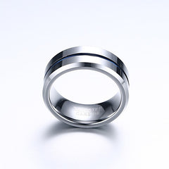PIOWNN® Wolframkarbid-Herrenring – 8mm