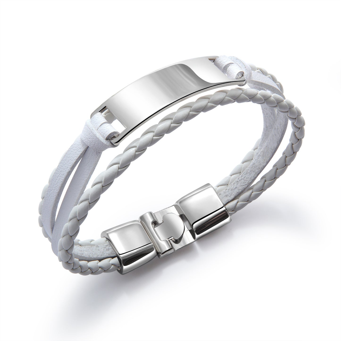 Mehrreihige PU-Leder Armband – Vegan & Leichtgewicht