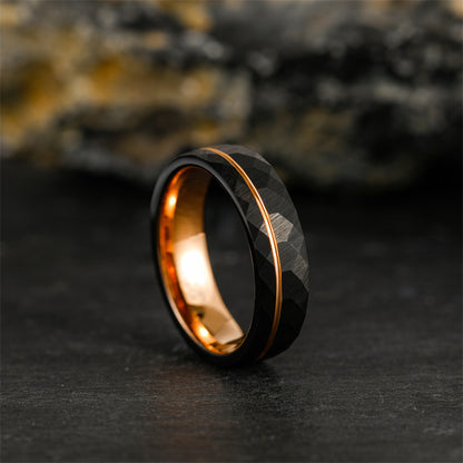 Wolframstahl-Diamantmuster Paarringe von PIOWNN®