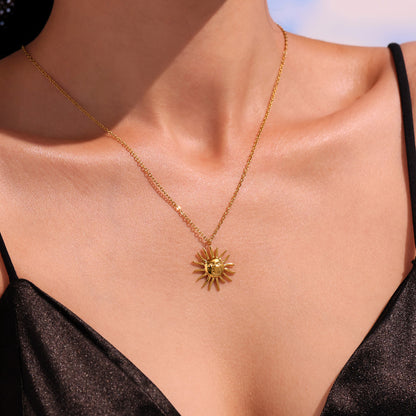 Edle Sonnengöttin-Halskette – zeitloser Schmuck mit spirituellem Flair