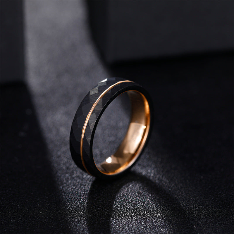 Wolframstahl-Diamantmuster Paarringe von PIOWNN®