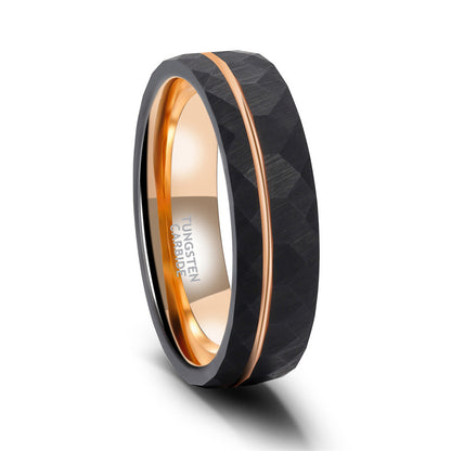 Wolframstahl-Diamantmuster Paarringe von PIOWNN®
