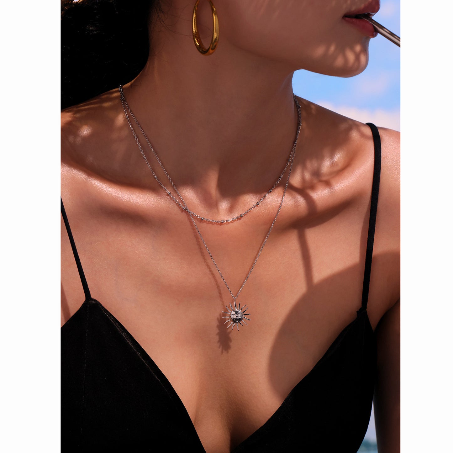 Edle Sonnengöttin-Halskette – zeitloser Schmuck mit spirituellem Flair