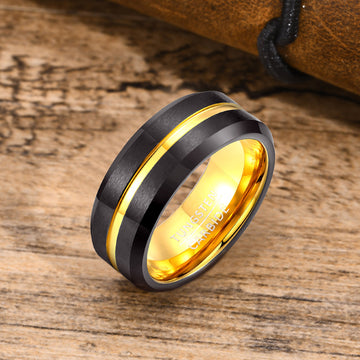 Schwarz | Goldfarbe-A