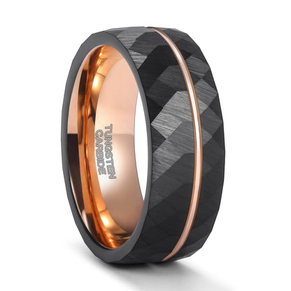 Wolframstahl-Diamantmuster Paarringe von PIOWNN®
